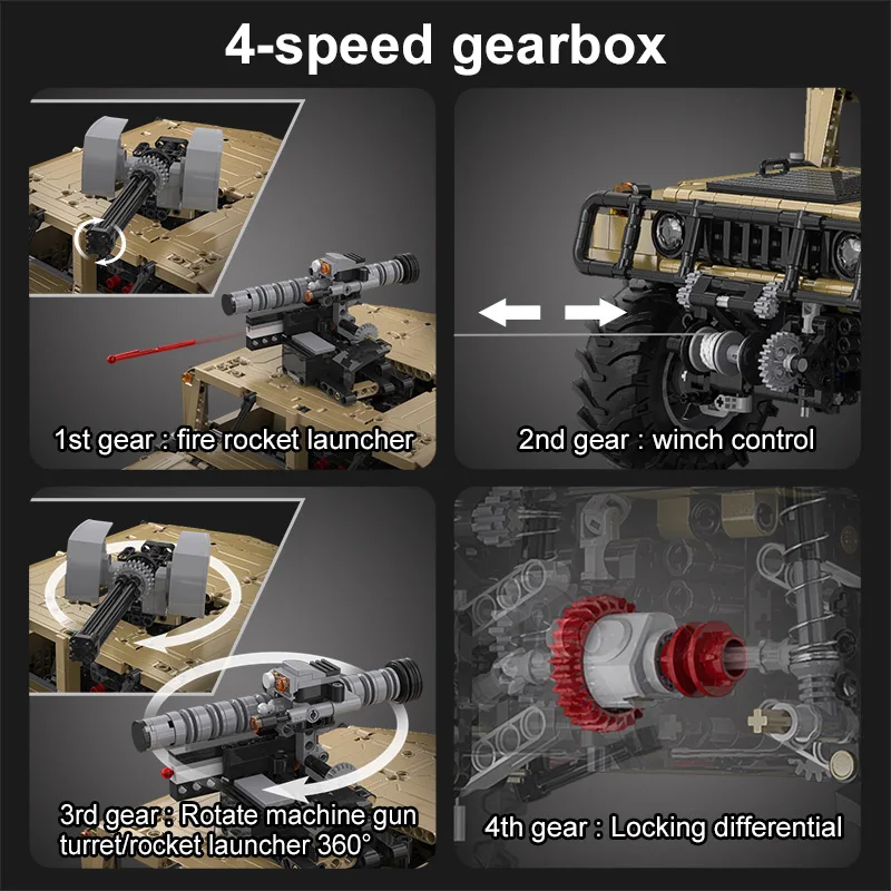 Автомобиль с дистанционным управлением Cada 1:8 внедорожник танцевальный