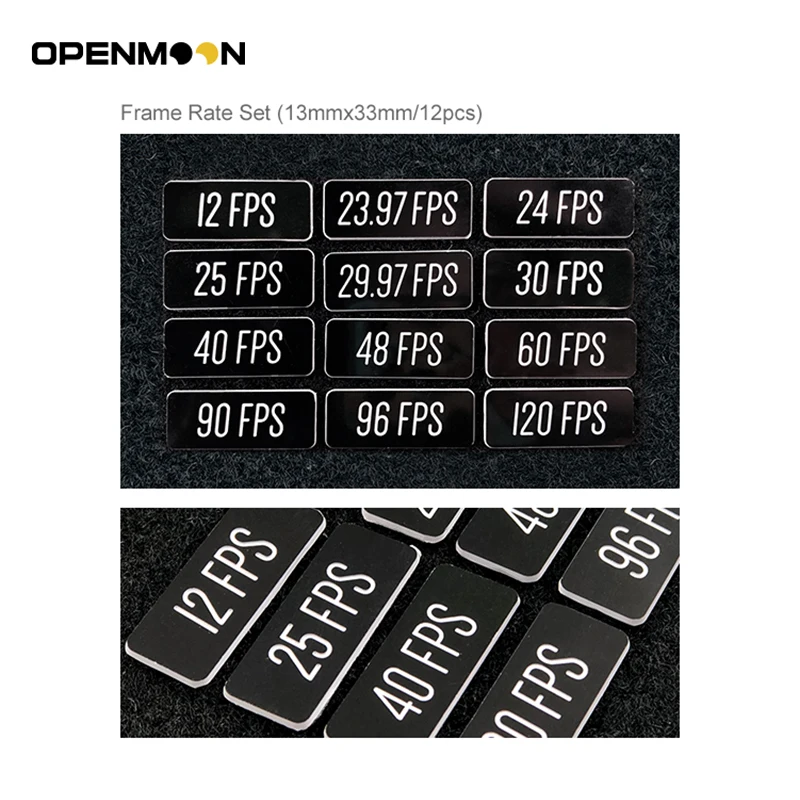

OPENMOON Filter Tags Frame Rate Set 12pcs/Set