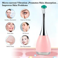 3 colors brighten skin magnetic women beauty cosmetic tool dark circles essence importer skin tightening facial eye massager