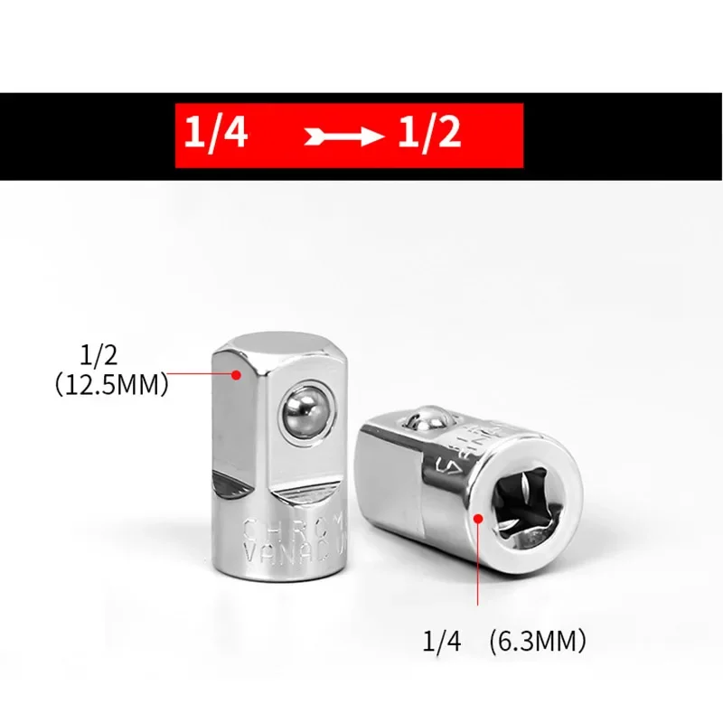 

Адаптер-переходник Torx стальной 1/2"-3/8", 3/8"-1/4", 3/4"-1/2"
