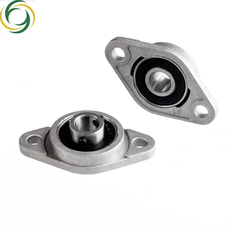 

2pcs KFL08 FL08 flange bearing with pillow block 8mm caliber Zinc Alloy Pillow Block Bearing for CNC for 3D-printer Lead screw
