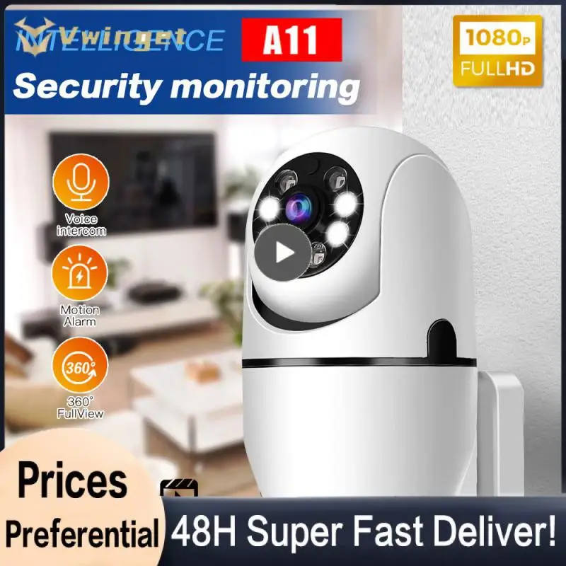 

Protection Cams Night Vision Indoor Ip Camera Motion Detection Auto Tracking Baby Monitor Mini Camera Surveillance Camera Mini