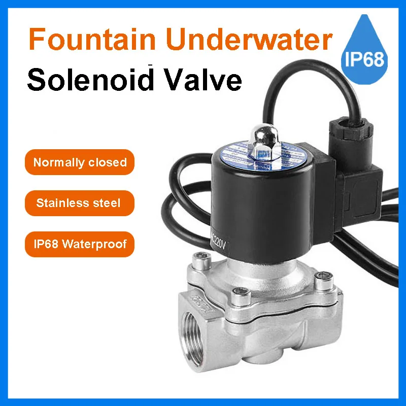 

Электромагнитные клапаны для фонтанов SS304