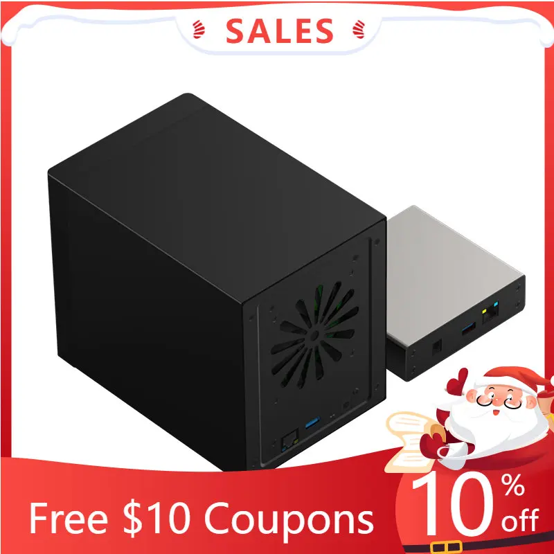 

Внешний чехол для жесткого диска Ethernet Cloud Box 3,5 Hdd Lan Корпус Sata Сервер хранения Nas чехол