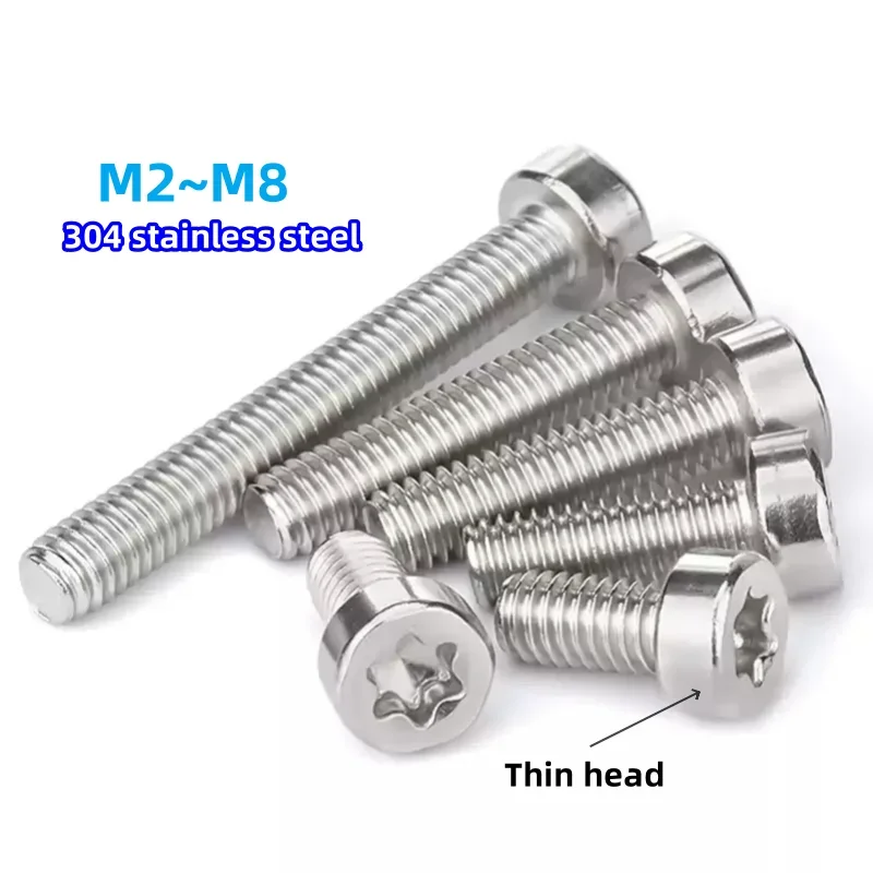 

Нержавеющие болты Torx с чашечной головкой M2-M8