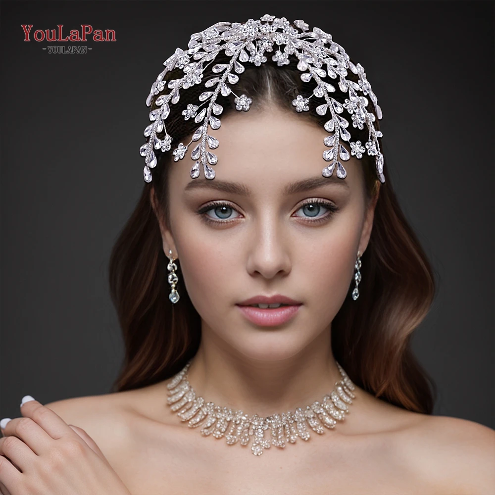 YouLaPan Свадебная Повязка На Голову С Расческой Женский Аксессуар Для Волос