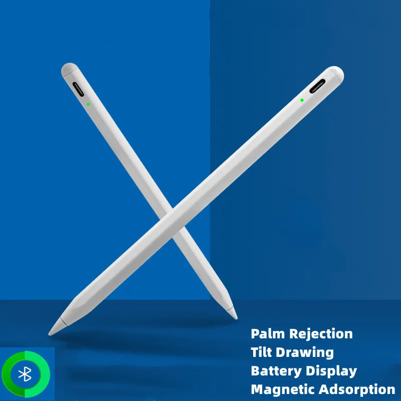 

For Apple IPad Pencil 2 1 Palm Rejection Tilt Pen for IPad Air Pro 2022 2021 2018 Mini5 6 Bluetooth Compatible Stylus Pen Pencil