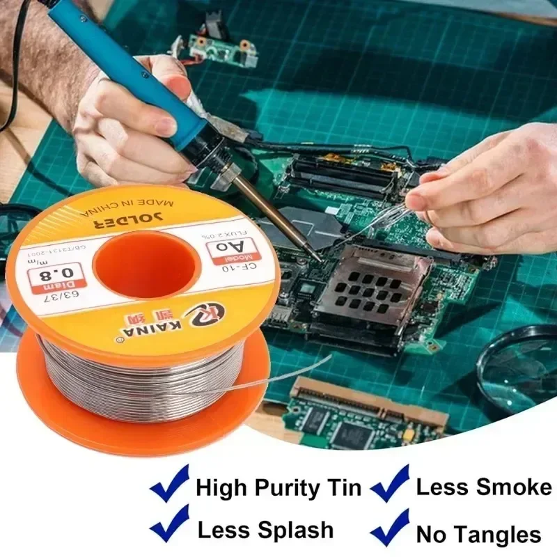 100/50 г низкотемпературная легкоплавкая проволока для припоя металлическая медь