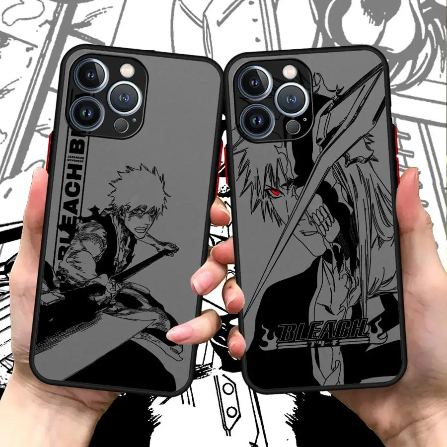 Чехол для телефона с изображением аниме BLEACH Kurosaki Ichigo Xiaomi Mi 13 14 Lite 11 12T Pro 11T 9T 12X 12 10T