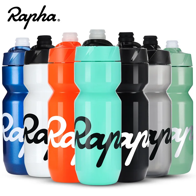 

Rapha BPA Free Cycling Water Bottle 610/710ml Leak-proof Squeezable MTB Road Bike Bottle Camping Hiking Sports Bicycle Kettle
