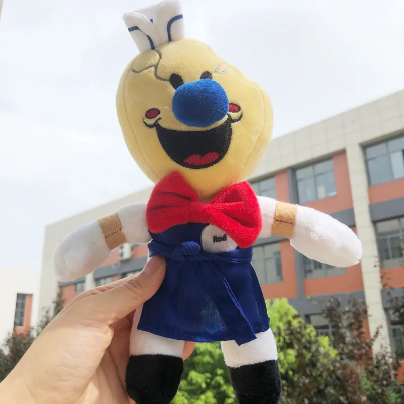 

New horror game around Ice Scream rod ice cream Rhodes doll super ugly crazy plush toy