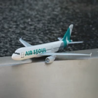 korean seoul a320 airlines airplane metal diecast model 15cm worldwide aviation collectible miniature
