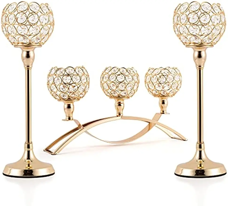 S Table Centerpieces,tealight Candlestick Candelabra Stand W