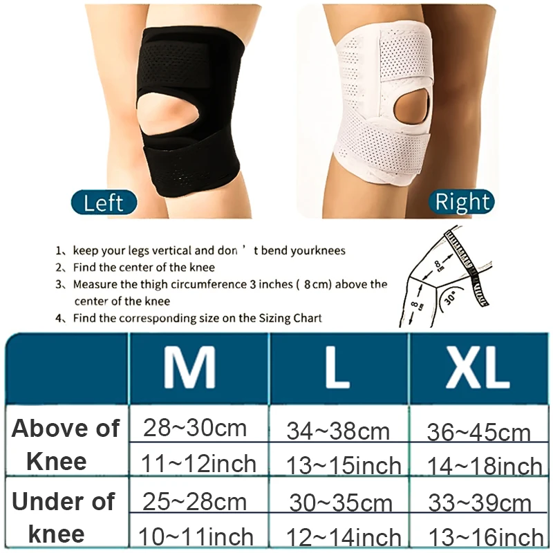 1 шт. спортивный наколенник дышащий эластичный бандаж для поддержки колена