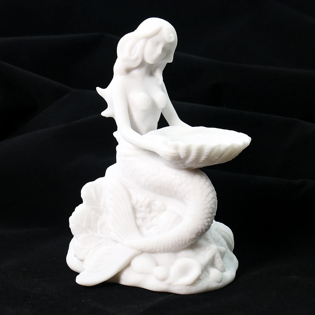 

1PC Crystal Ball Base Mermaid Resin Ball Seat Creative Crafts Spherical Storage Bottom Support Office Living Room Decoration