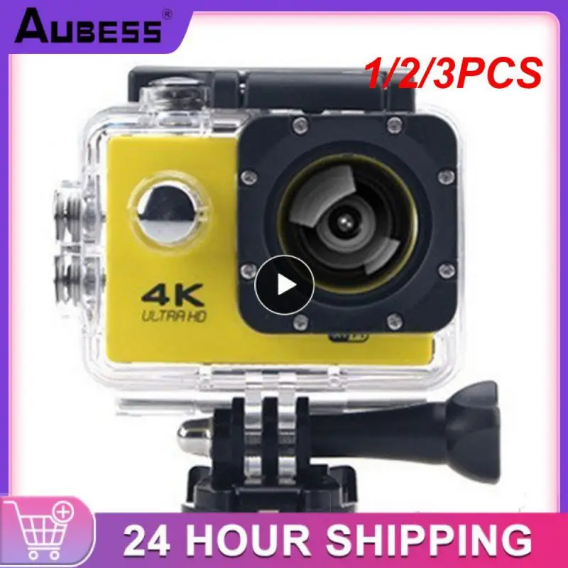 Экшн-камера Ultra HD 4K, 30 кадров в секунду/170D, экран 2,0 дюйма, WiFi