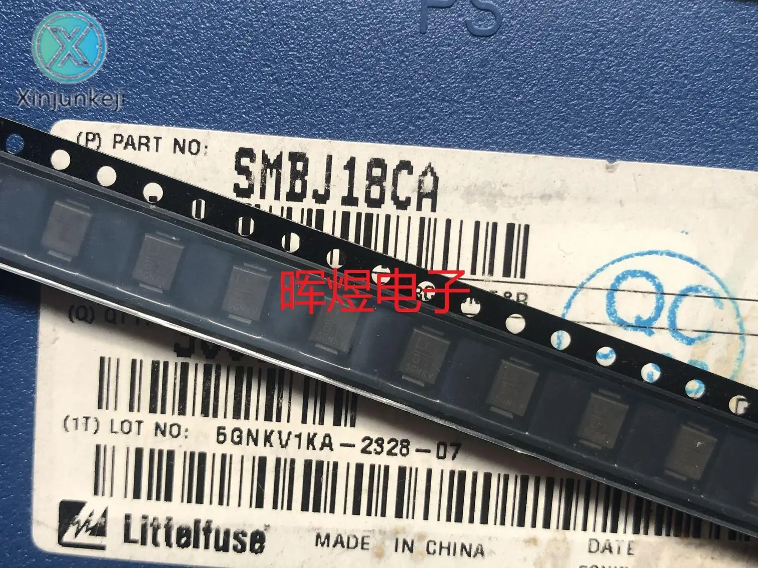 

20 шт. Оригинальный Новый SMBJ18CA TVS ESD диод подавления переходных веществ DO214AA Шелковый экран BT