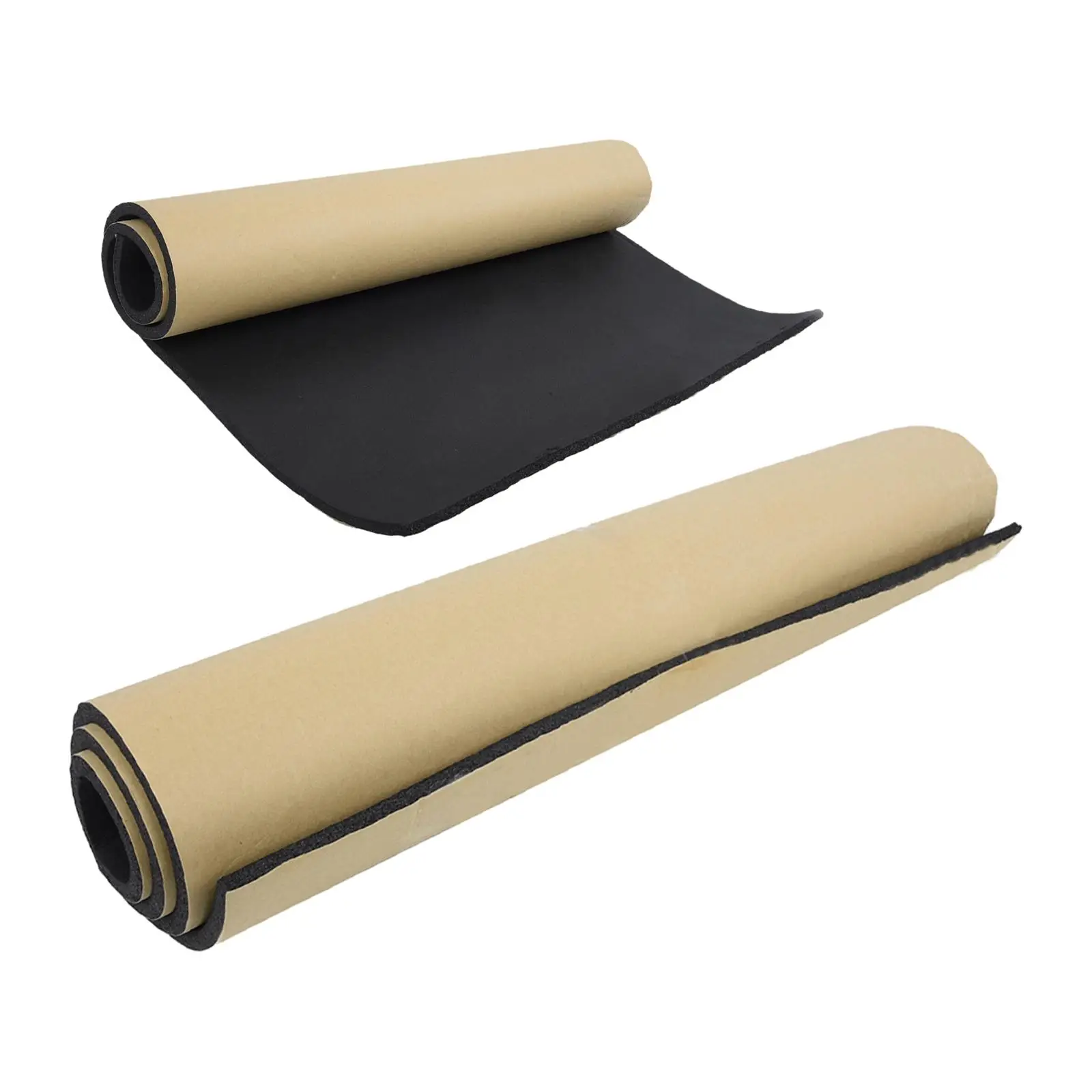 

Car Insulation Mat Waterproof Engine Insulation Foam Laminate Easily Install for Engine Hood Roof Soundproof