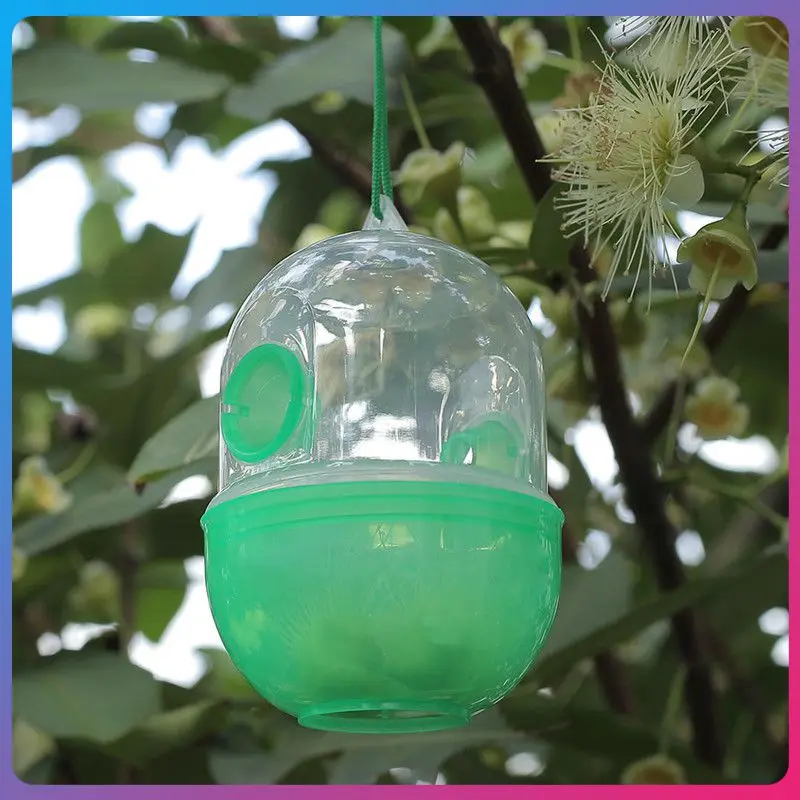 

6PCS Bee Trapper Pest Repeller Insect Killer Pest Reject Insects Flies Hornet Traps Hanging On Tree Catcher Garden Keeping Tools