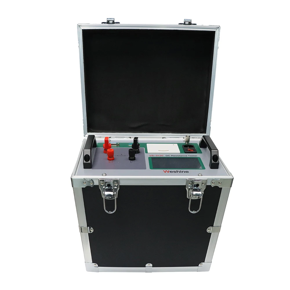 Цифровой силовой распределительный трансформатор 10 А 20 микро-Омметр с низким