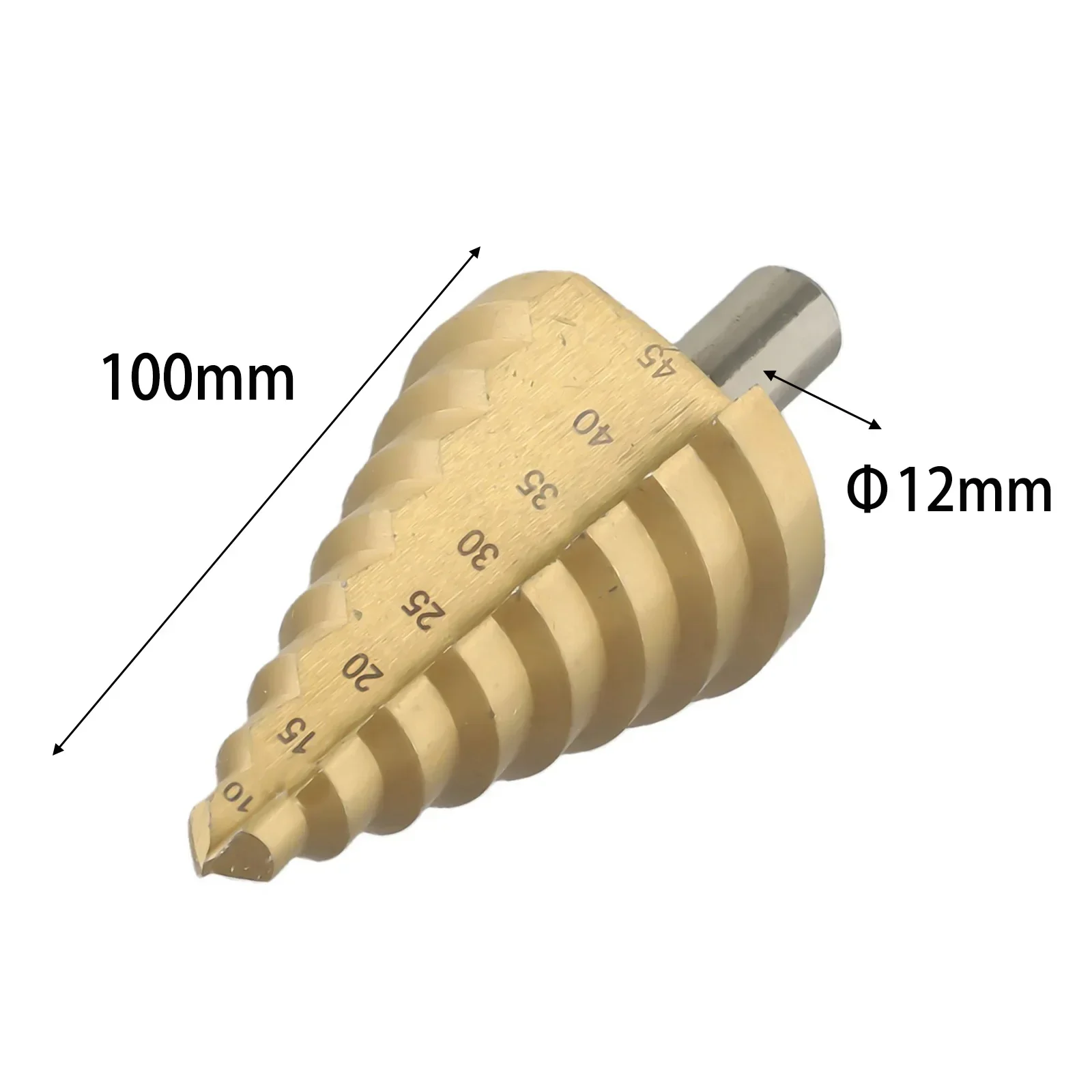 Инструмент для резки древесины ступенчатое сверло паз с золотыми отверстиями