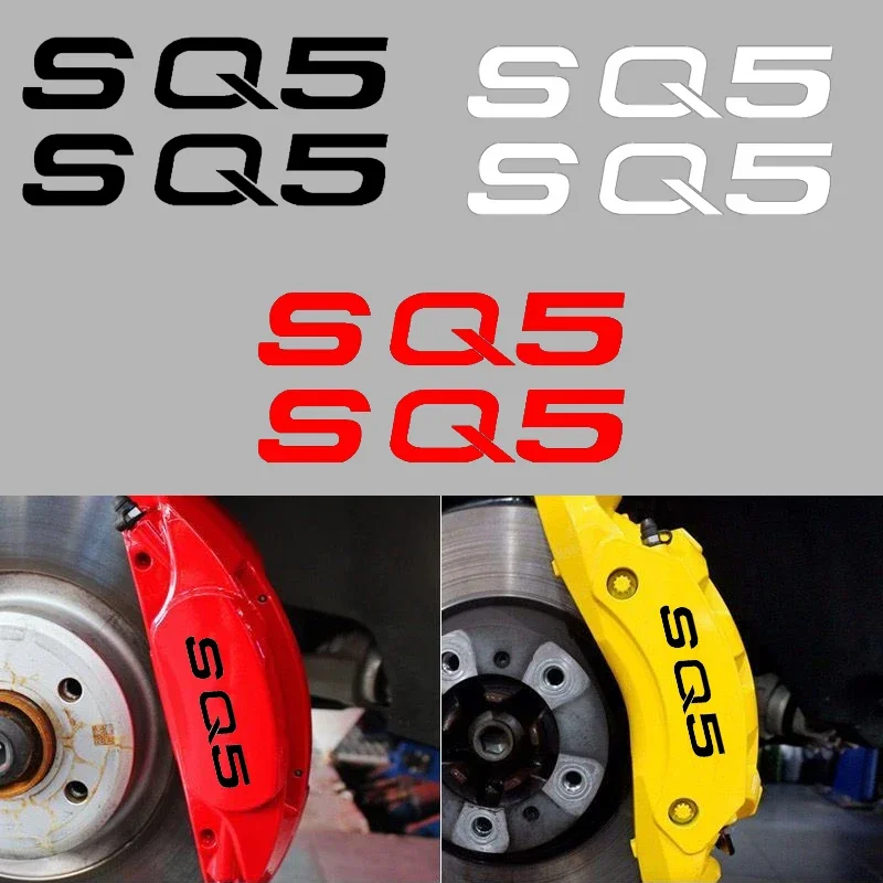 Наклейка-суппорт автомобиля для Audi SQ5 логотип наклейка на крышку тормоза шины