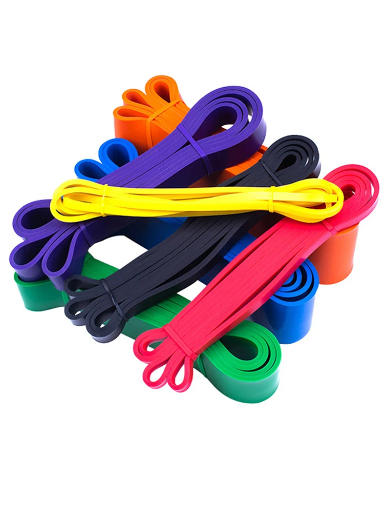 

Resistance Bands Exercise Elastic Natural Latex Workout Ruber Loop Strength Rubber Band For Fitness Equipment Training Expander