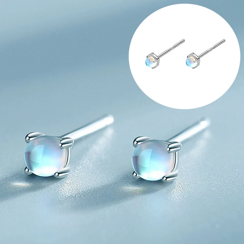 

Moonlight Stone Earrings 2023 New Cute Sweet Ear Studs Jewellery Gift Women Girl Simplicity