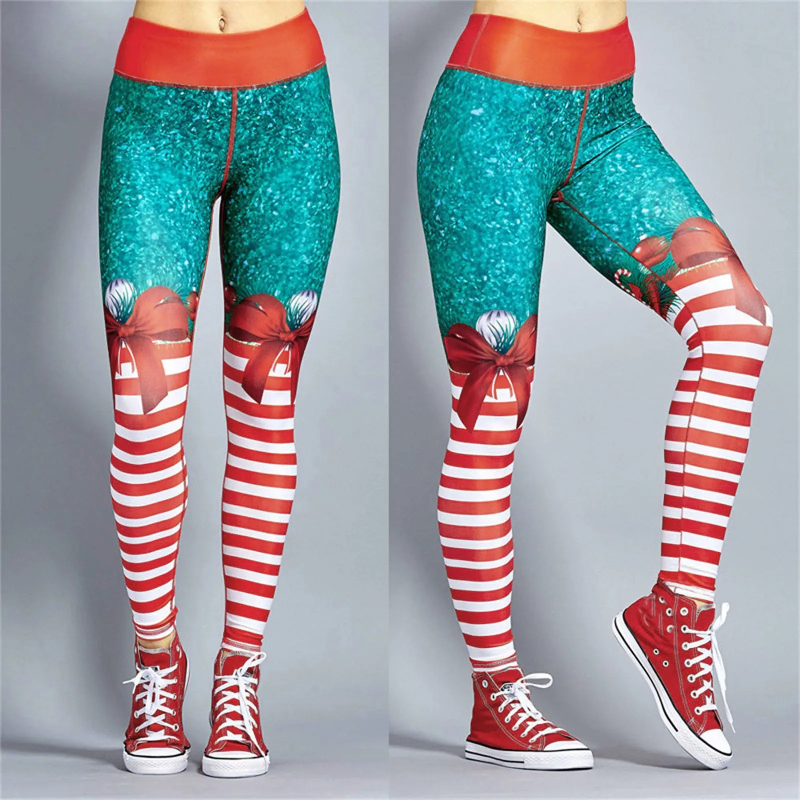 

Yoga Pants for Woman Cotton Santa Christmas Party Skinny For Yoga Leggings Yoga Pants for Woman Cotton Yoga Pants Low Waist