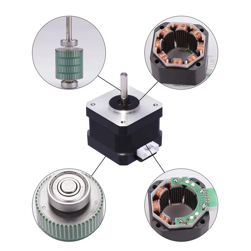 PFD 0.55N.m 42BYGH47 42stepper Motor + Nema 17 23 upgrade TB6600 Драйвер шагового двигателя для 3D-принтера с