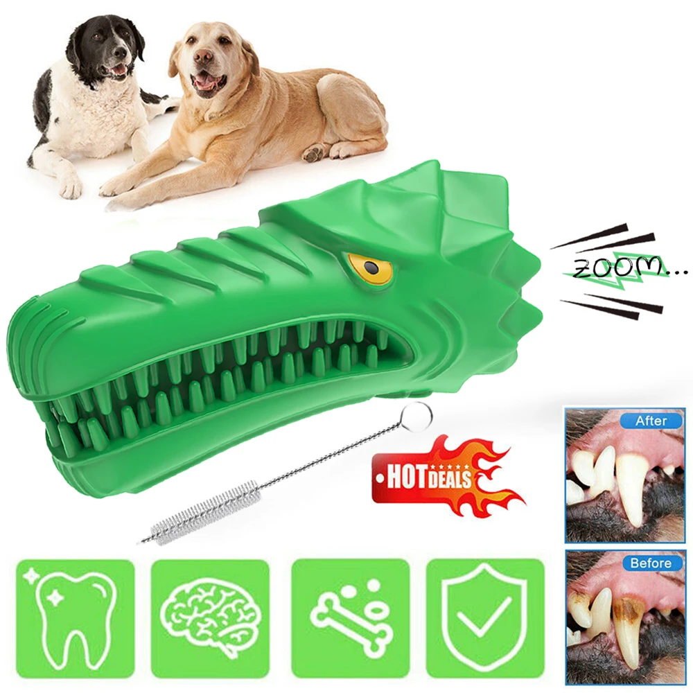 

Indestructible Tough Dog Toys Durable Pippy Chew Squeaky Crocodile Toy for Aggressive Chewer