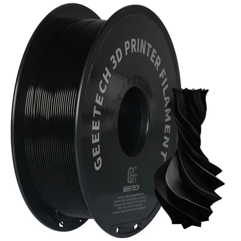 Филамент GEEETECH PETG, 1 кг, 1,75 мм ± 0,03 мм для 3D-принтера, 1 кг (фунта), 3D-печать, быстрая доставка, вакуумная упаковка, без спутывания