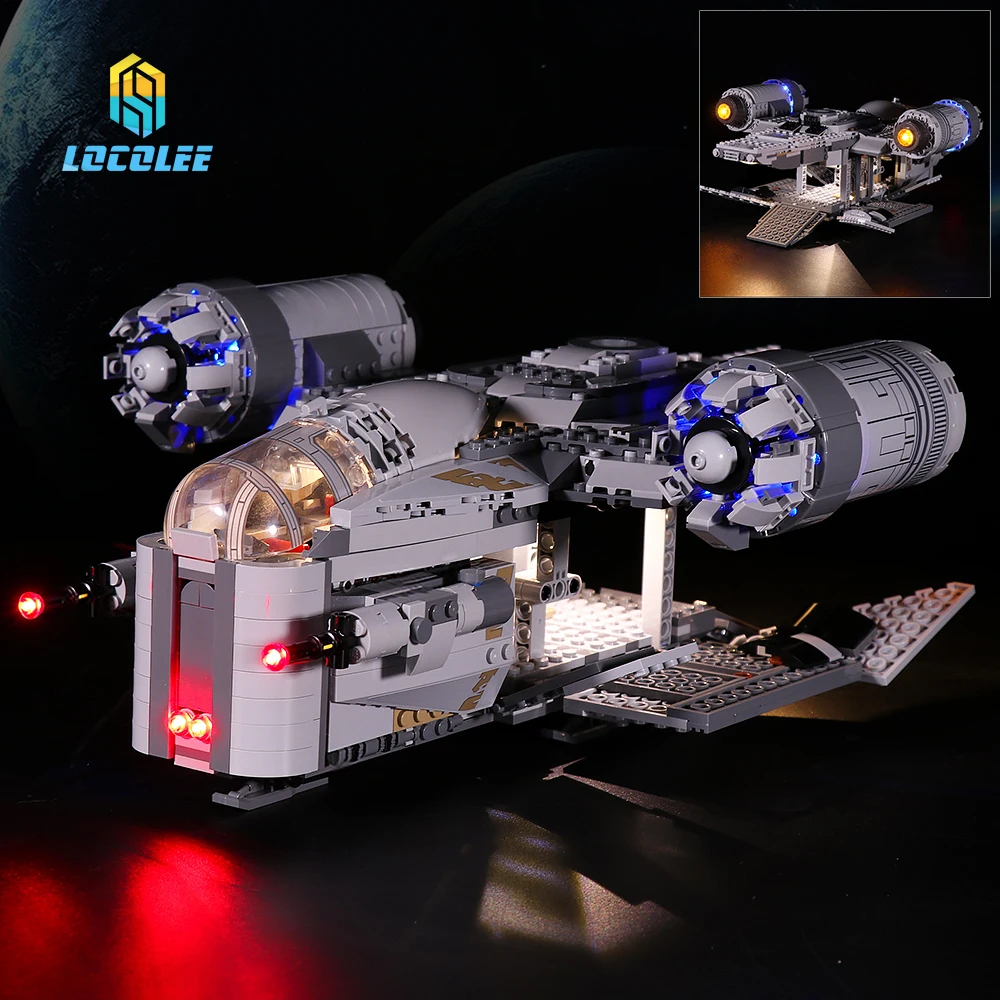 

Светодиодный светильник LocoLee для транспортировки 75292 Razorcrown стойкость I-ts (конструктор не входит в комплект)