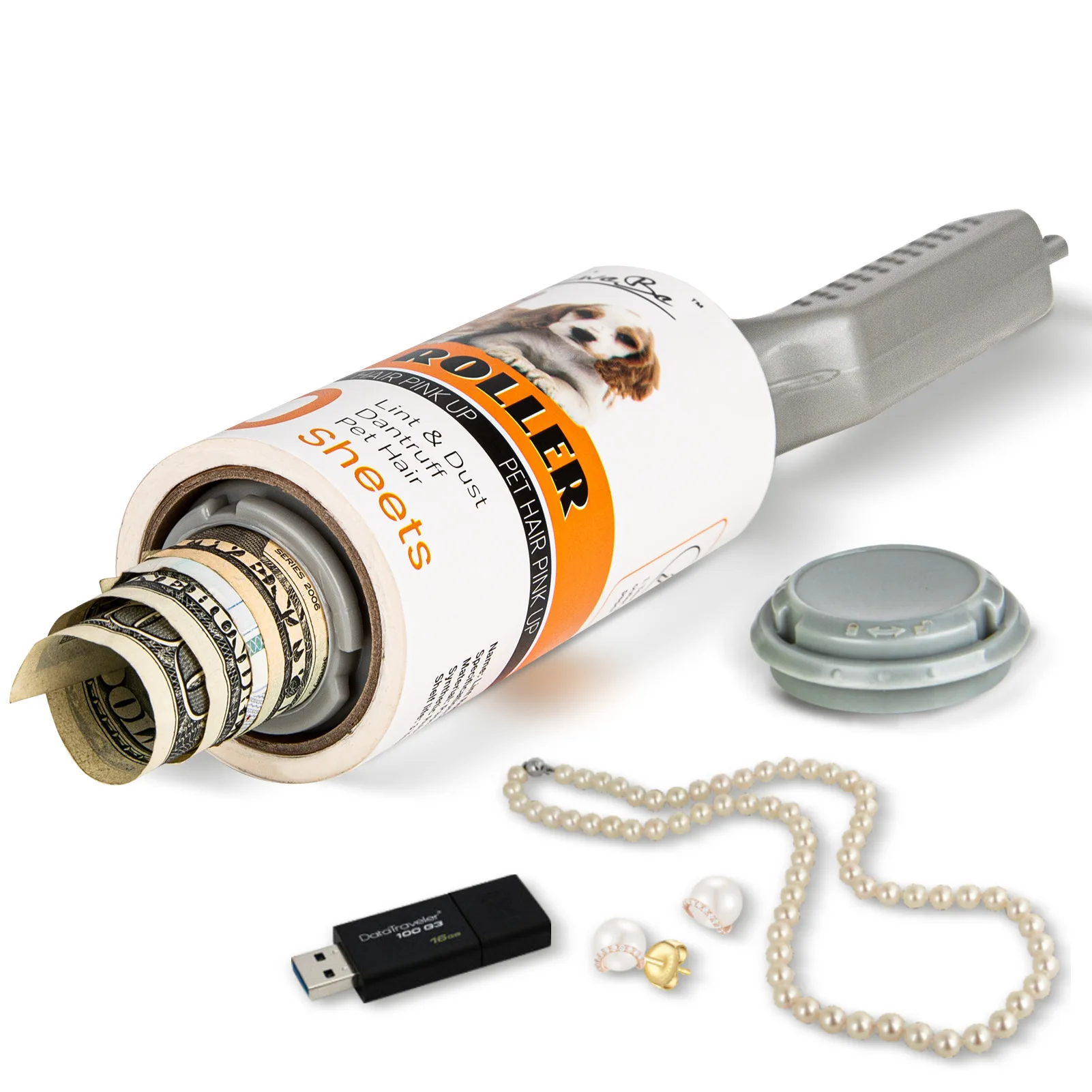 

Скрытый сейф ELESABOX Hidden Safe Box Hair Sticking Roller