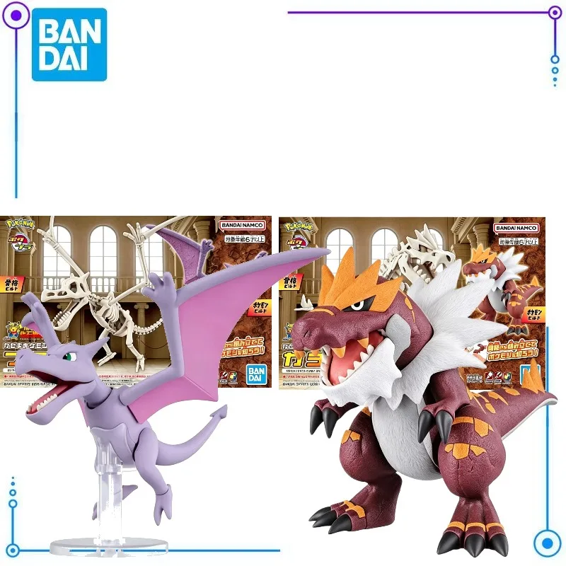 Фото Пластиковая модель Bandai Pokemon Duology: Fossil Gachigoras & Ptera - Предзаказывайте сейчас! Система быстрого крепления ​ ​ Набор для сборки, ультрадетализированная модель игрушки №1