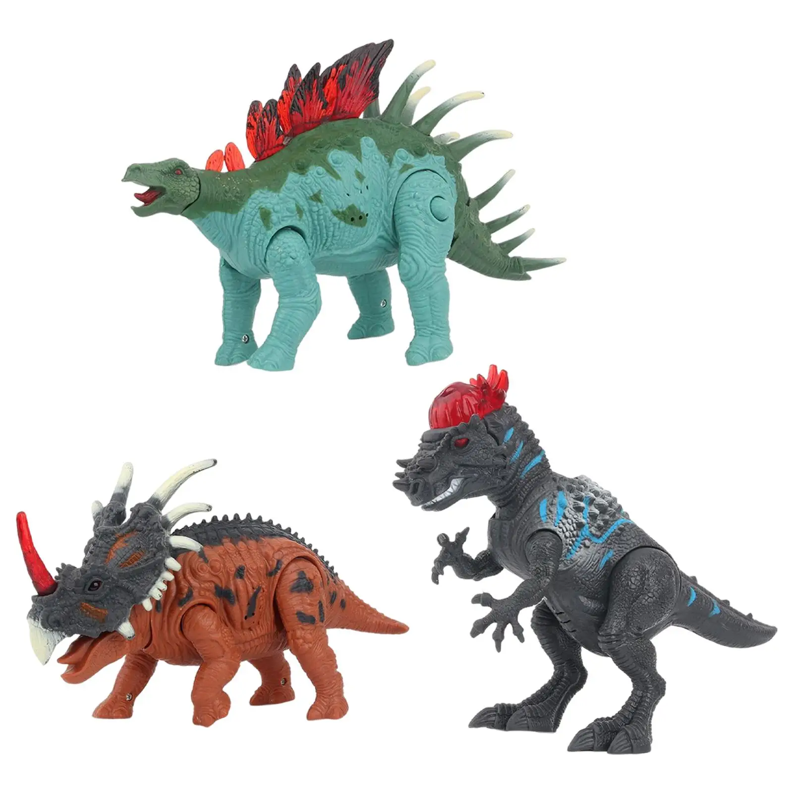

Electric Dinosaur Toys, Action Figure Simulation sound Lighting Movable Dinosaur Model Dinosaur Toy for Kids, for kids 5, 4 7,8