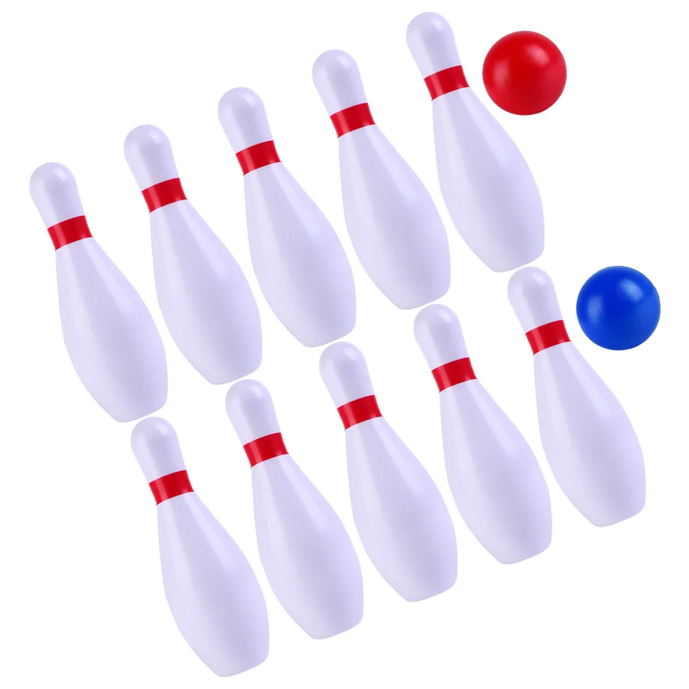 

1 Set Bowling Game Toys Parent-child PU Bowling Toys Indoor Sports Playthings