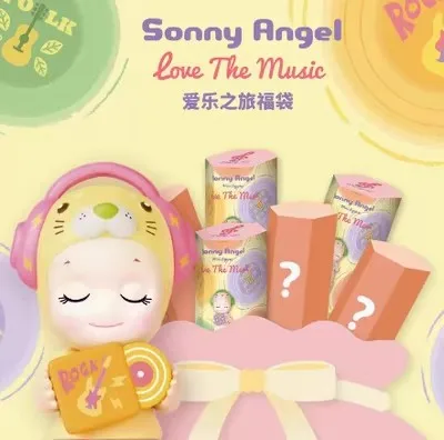 

Оригинальная фигурка аниме sonny angel love the music, модель украшения, модель кавайная фигурка