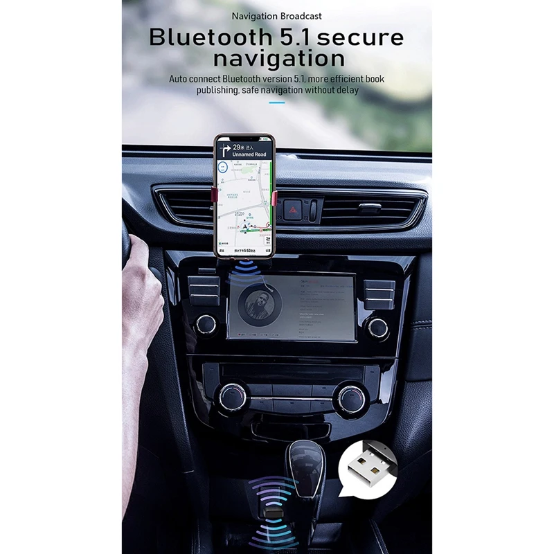 Беспроводной аудиопередатчик Bluetooth 5 1 приемник 2 в адаптер для автомобильного ТВ
