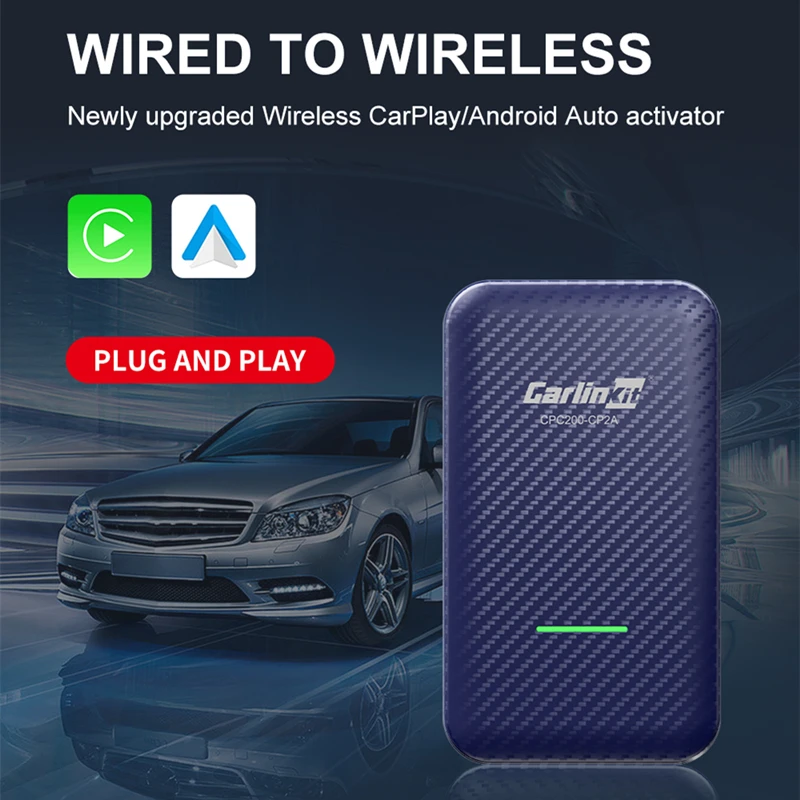 

CarlinKit 4.0 Wireless CarPlay Box Android Mini 3.0 Adapter Upgrade Auto Multimedia Player for Honda Audi VW Poineer Porsche Kia