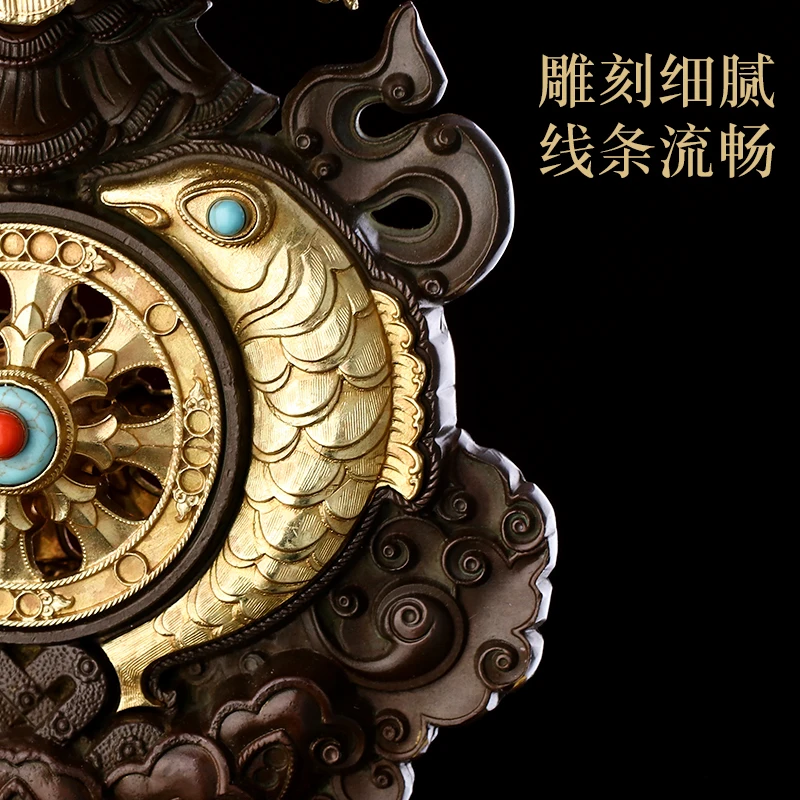 Буддизм Высококачественное латунное поклонение Буддийский реализм ДОМАШНЯЯ