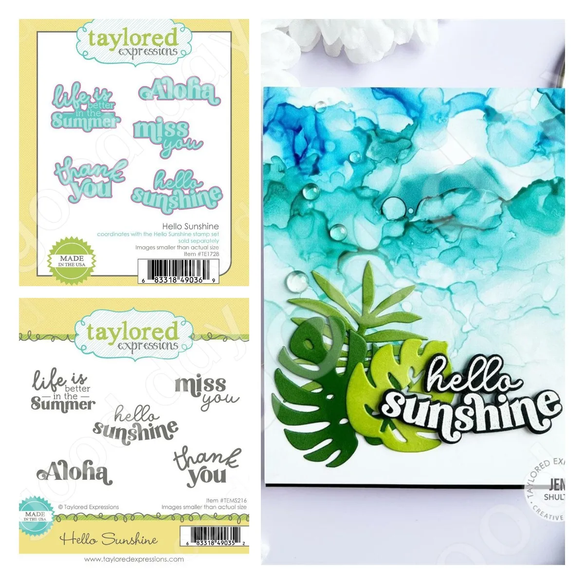 

New Arrival 2022 Hello Sunshine Metal Dies Stamps Scrapbook Diary Decoration Embossing Template Diy Greeting card Handmade 2022