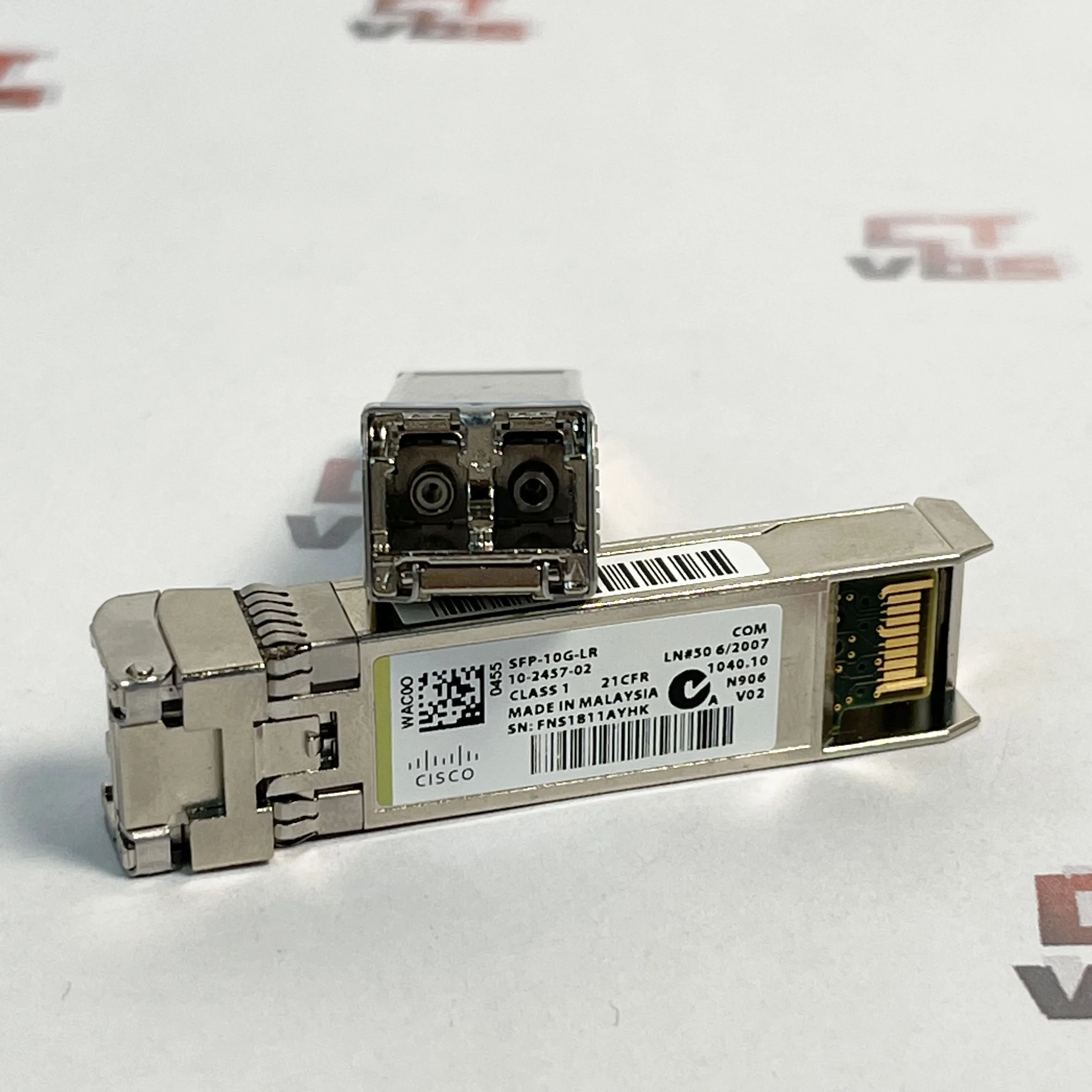CISCO SFP-10G-LR Single Mode SMF Original 10-2457-02 1310nm 10km Fiber Optic Transceiver Module