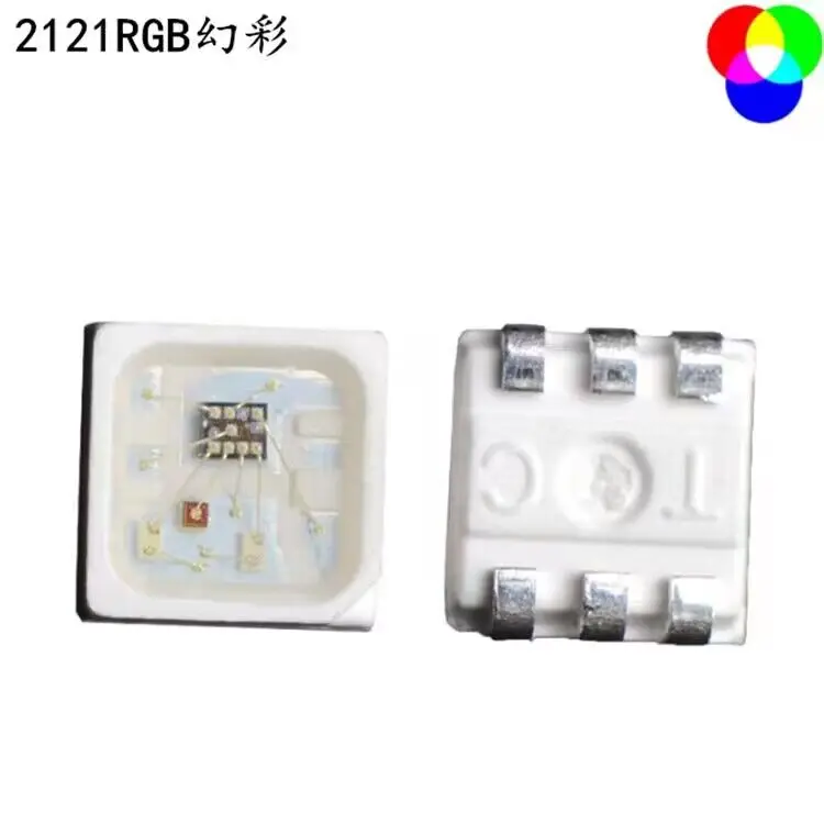

2121 WS2812B RGB SK6812MINI-E 2121 2020 SMD Pixel LED Chip Reverse Mount Individually Addressable Full Color DC5V