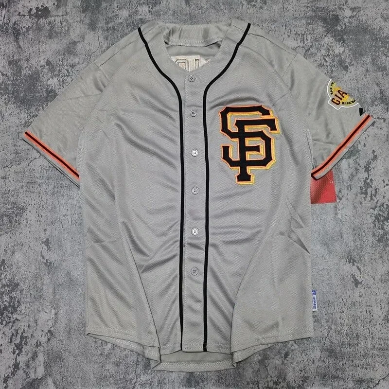 

Футболка мужская с вышитыми буквами, бейсбольная майка с коротким рукавом, свободного покроя, цвет серый, уличная одежда, случайный номер, на лето