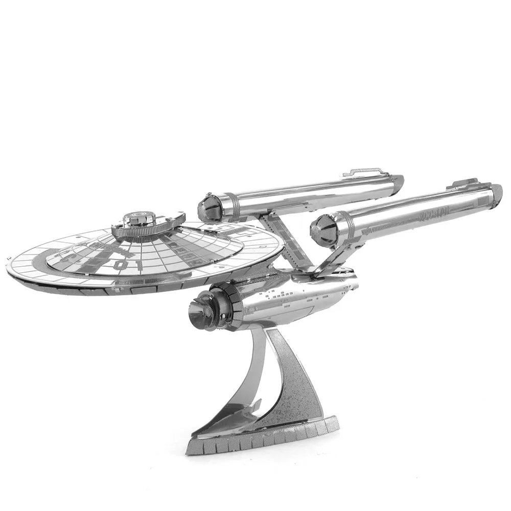 Золотая металлическая модель статуэтки миниатюры сделай сам 3D пазл Звездное