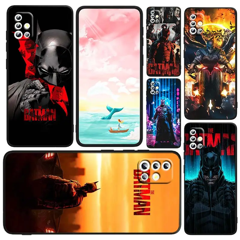 

Fashion Cool Batman Art For Samsung Galaxy A23 A73 A71 A53 A52 A51 A33 A32 A22 A03S A03 A02S A31 5G Black Soft TPU Phone Case