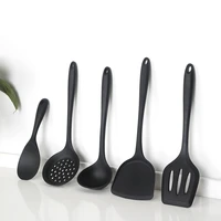 1pcs heat resistant silicone utensils spatula ladle egg beaters shovel spoon cookware cooking tools kitchen accessories supplies