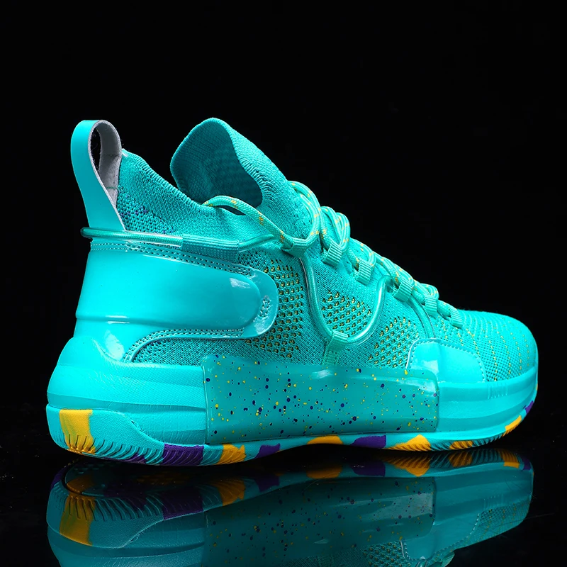

Basketball Men's Shoes Lacing Designer Wear-Resistant Damping Breathable Ankle Brace Comfortable Sneakers Sports Shoes