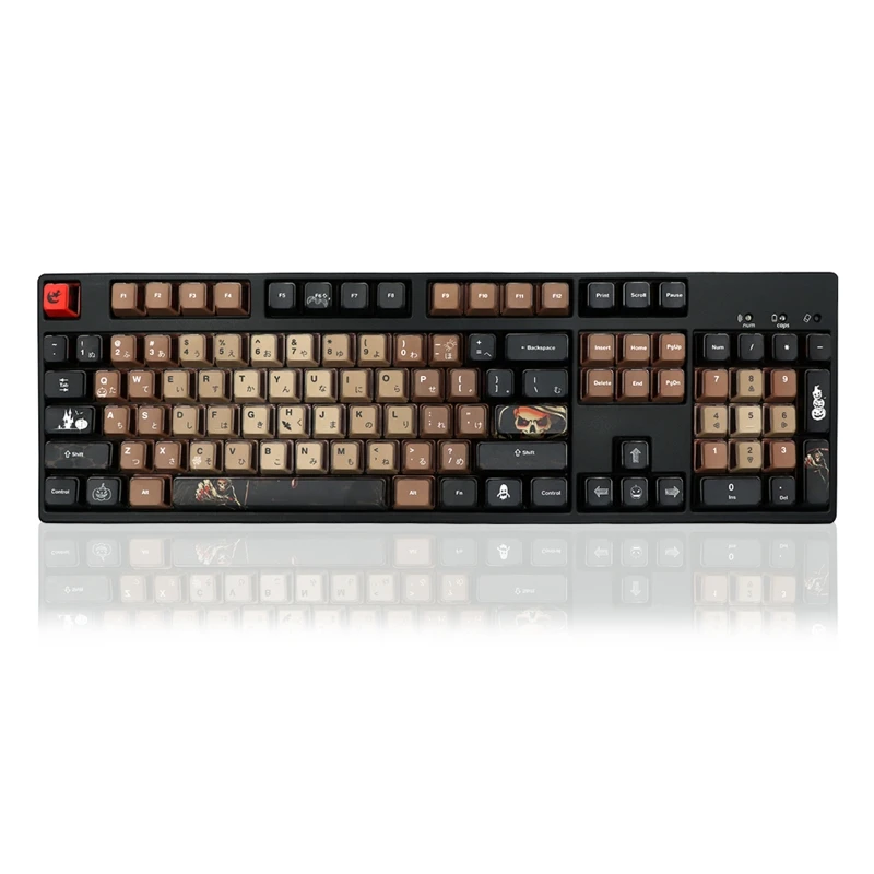 

PBT Double Shot Keycap 150keys OEM Profile Dye Sub Backlit Keycaps for Mx Switch